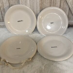 Rae Dunn Appetizer Plates